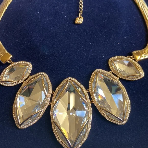 SWAROVSKI Citrus Large Vintage Necklace in Original Box